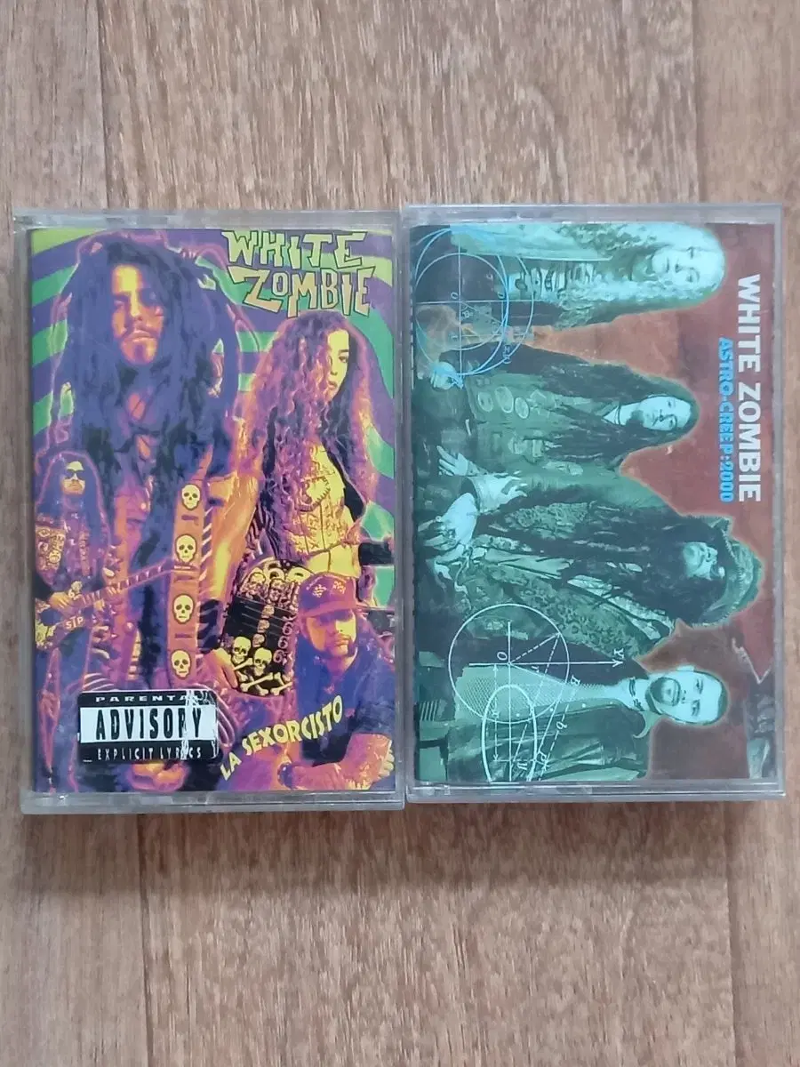 white zombie  수입 카세트테이프 일괄